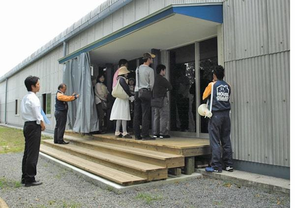 宮崎工場見学会の様子